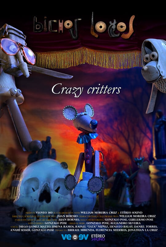 Crazy critters poster